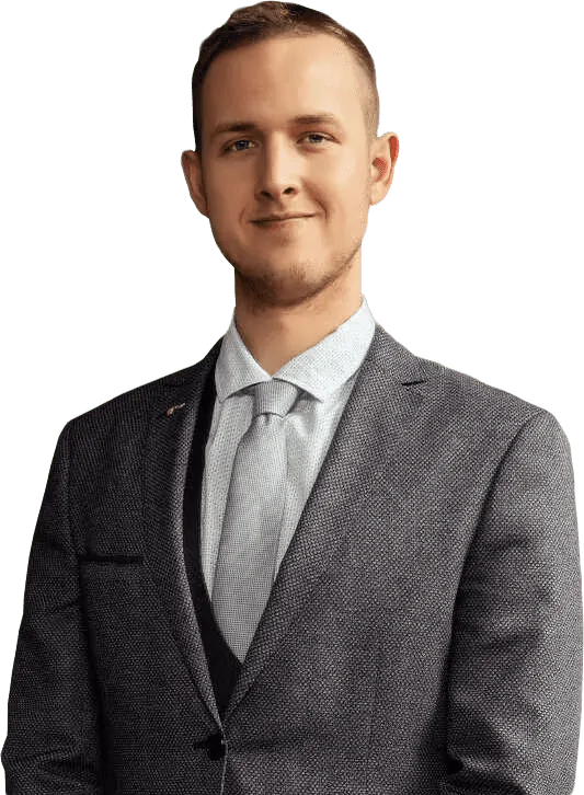 Tomáš Lukas v šedém saku